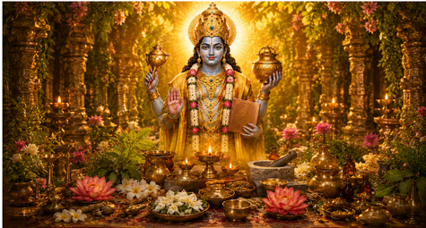 How Dhanvantari Worship Promotes Health & Healing