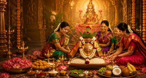 Varalakshmi Viratam for Wealth and Prosperity