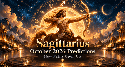 Sagittarius October 2026 Horoscope: Career, Love, Finance & Health