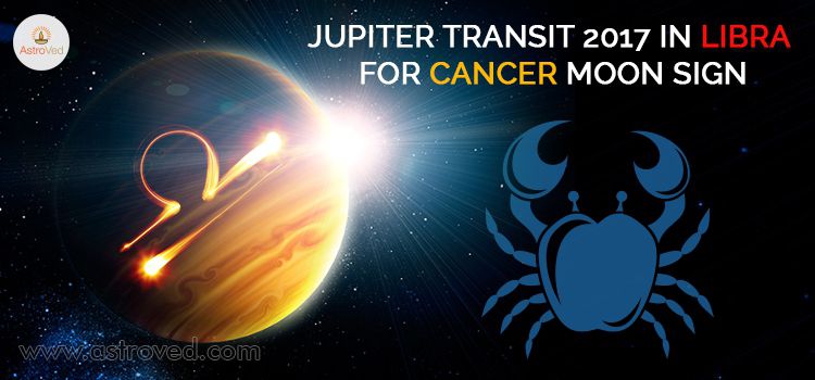 Jupiter Transit 2017 in Libra For Cancer Moon Sign