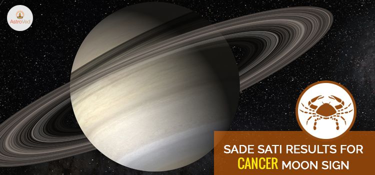 Sade Sati Results For Cancer Moon Sign