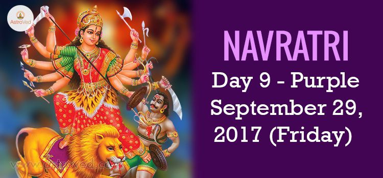 Navratri Colours 2017