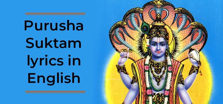 Purusha Suktam Lyrics in English