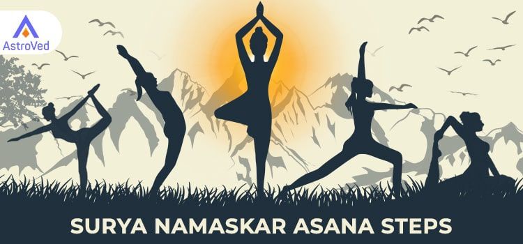 Surya Namaskar Asana Steps Surya Namaskar Asana Steps