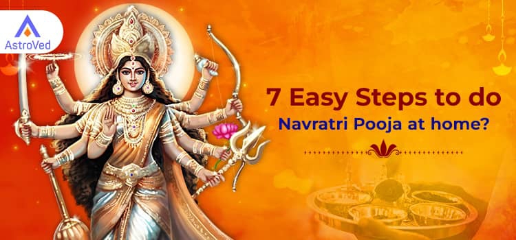 Navratri Pooja at Home in 7 Easy Steps