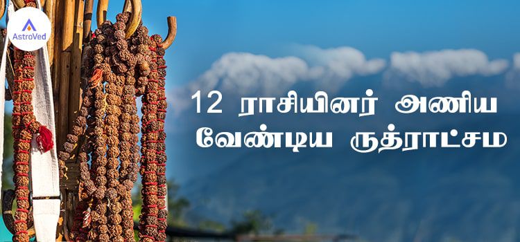 12 ராசியினர் அணிய வேண்டிய ருத்ராட்சம் 12 ராசியினர் அணிய வேண்டிய ருத்ராட்சம்