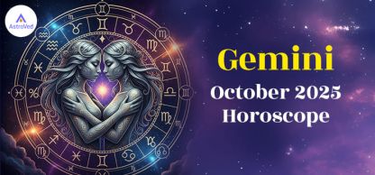 Gemini October 2025 Monthly Horoscope Predictions | Gemini October 2025 Horoscope