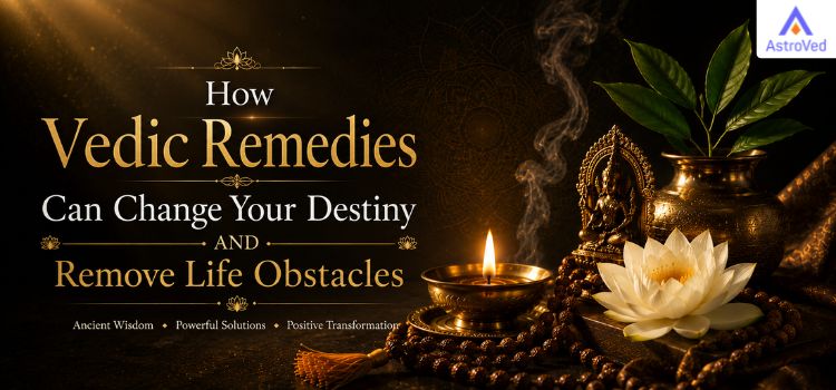 How Vedic Remedies Can Change Your Destiny and Remove Life Obstacles How Vedic Remedies Can Change Your Destiny and Remove Life Obstacles