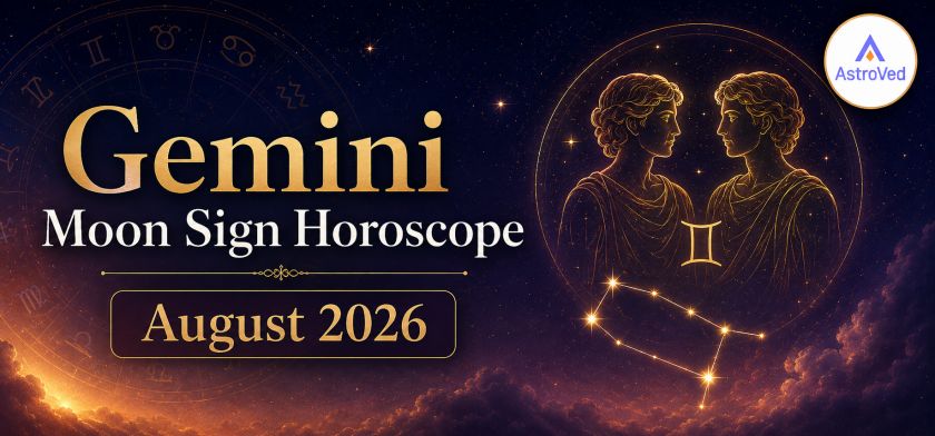 Gemini Moon Sign Horoscope August 2026 | Monthly Predictions Gemini Moon Sign Horoscope for August 2026 with celestial twins and Gemini constellation