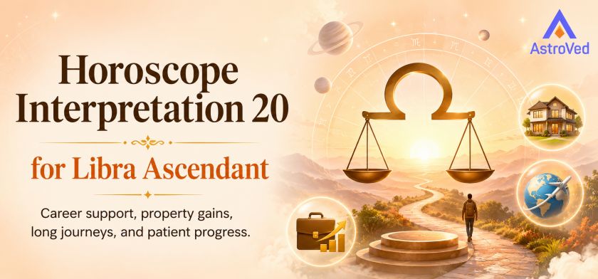 Libra Ascendant Horoscope: Career, Wealth & Life Guide Libra Ascendant Horoscope Interpretation with Jupiter Saturn Mars Mercury Venus Sun Moon Rahu and Ketu influences