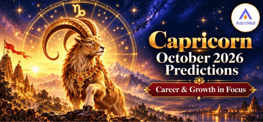 Capricorn October 2026 Horoscope: Career, Love, Finance & Health Capricorn October 2026 horoscope predictions for career, love, finance and health