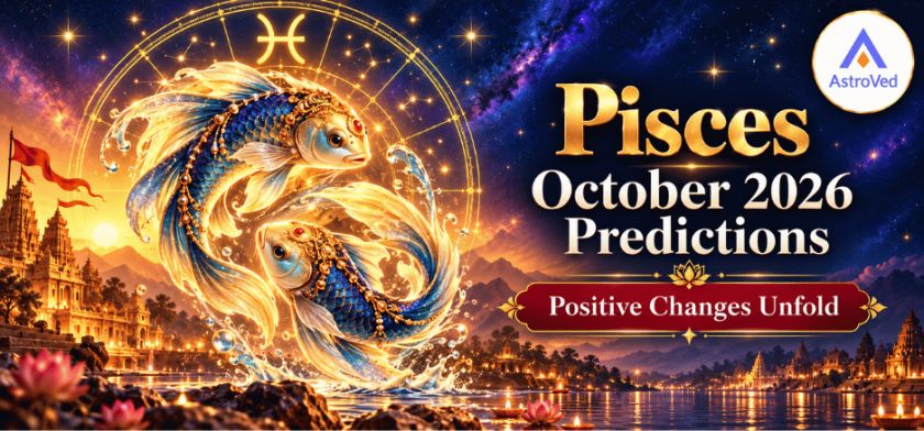 Pisces October 2026 horoscope predictions for career, love, finance and health