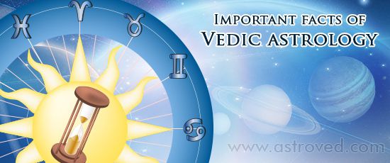 Important facts of Vedic Astrology