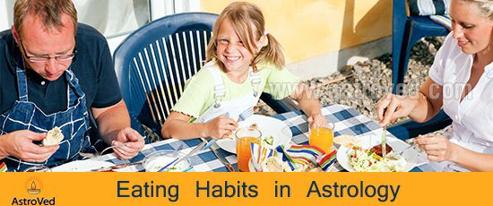 Eating Habits in Astrology