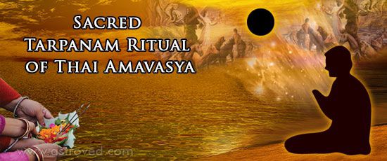 Sacred Tarpanam Ritual of Thai Amavasya Sacred Tarpanam Ritual of Thai Amavasya