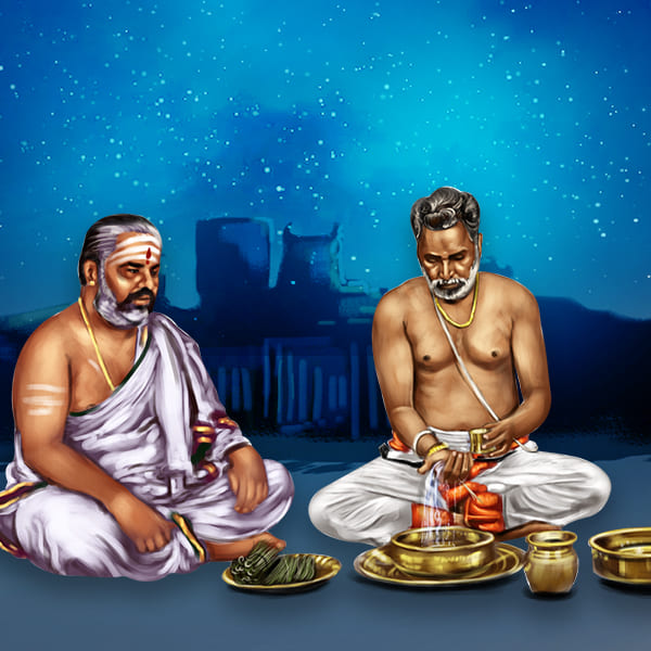 Hiranya Shradham at Rameshwaram