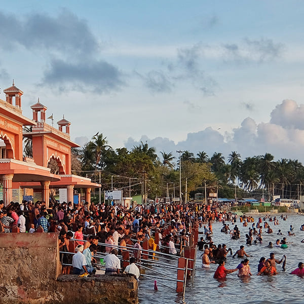 Hiranya Shradham at Rameshwaram