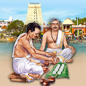 Karma Karyam (Death Rituals) at Rameshwaram