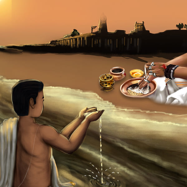 Karma Karyam (Death Rituals) at Rameshwaram
