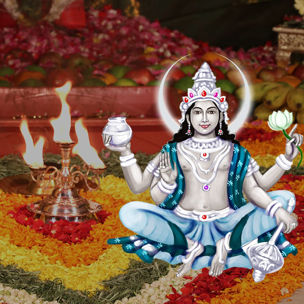 Moon Puja