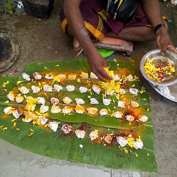Shradham at Rameshwaram
