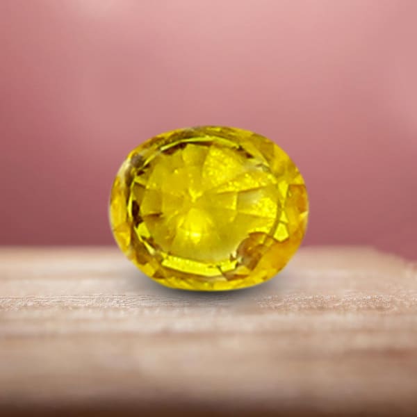 Yellow Sapphire 2.8 Carat