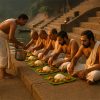 Brahmana Bhojanam with Dakshina at Rameshwaram