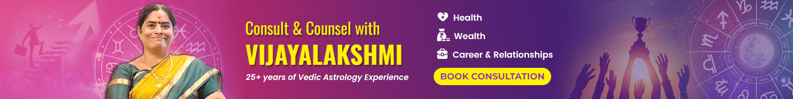 Consult & Counsel with Vijayalakshmi