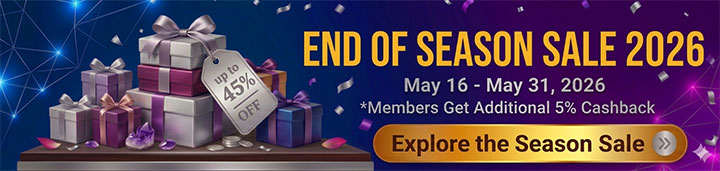 END OF SEASON SALE 2026