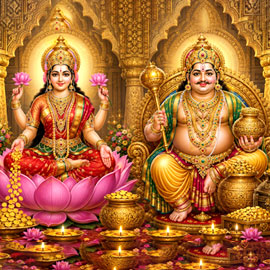 Lakshmi Kubera Wealth Blessings Wealth and Divine Protection Package 2026