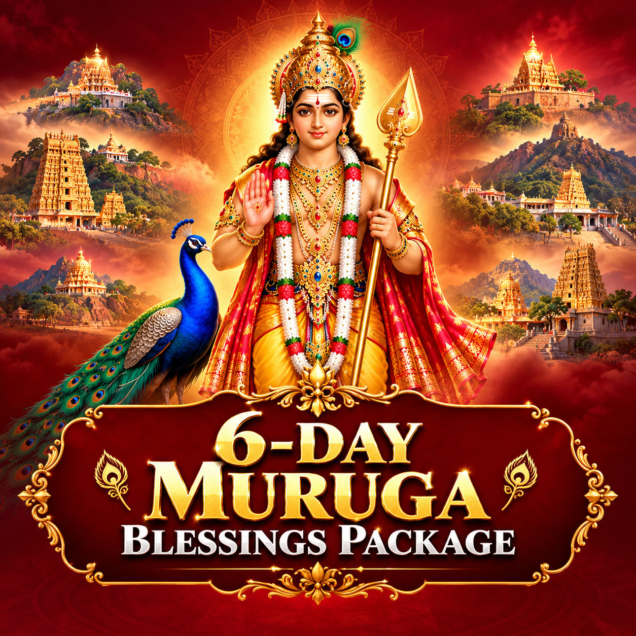6 Day Muruga Blessings Package